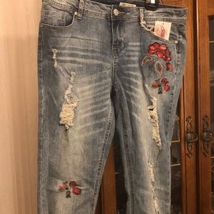 Harmony and Havoc Blue Jeans.